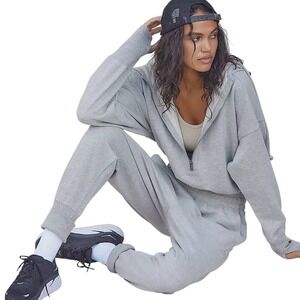 Free People Movement Training Day Jumpsuit in Pale Blue‎ Women's Size Small